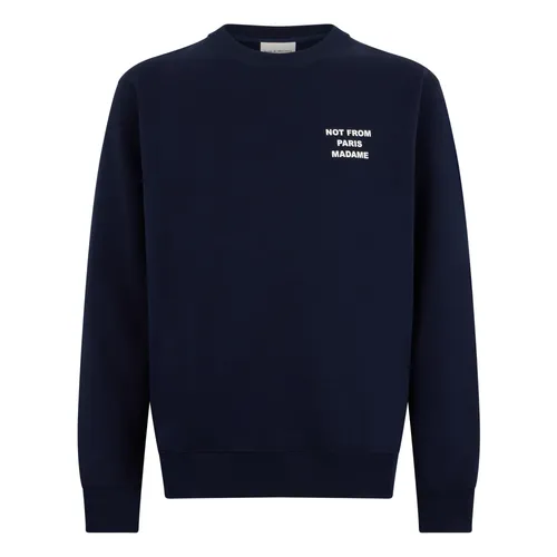 Cotton Sweatshirt with Print - Drole de Monsieur - Modalova
