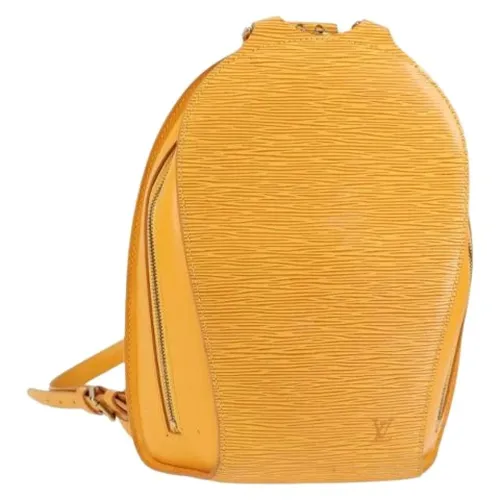 Pre-owned Leather Backpack - Louis Vuitton Vintage - Modalova