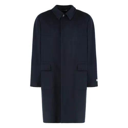 Nuvola Wool Coat - Canali - Modalova