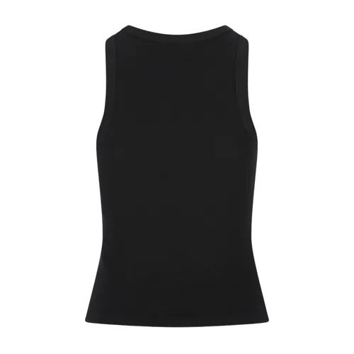 Ribbed Texture Round Neck Sleeveless Top - Givenchy - Modalova