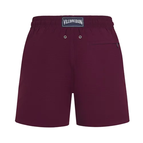 Micro-Perforated Ultra-Light and Packable Swim Shorts Solid - Vilebrequin - Modalova