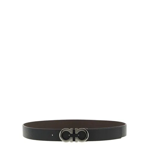 Gancini Reversible Belt - Ferragamo - Modalova