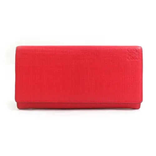 Pre-owned Leather Wallet - Loewe Pre-owned - Modalova