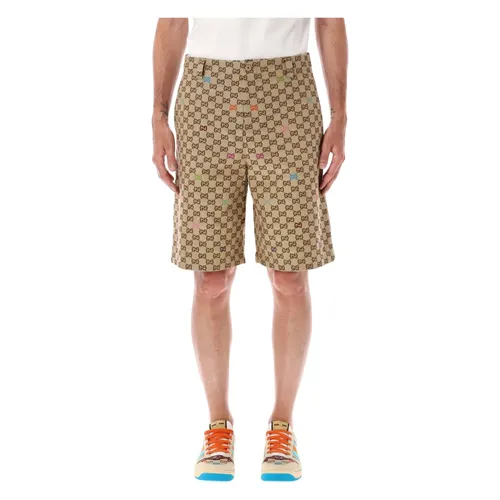 GG Canvas Shorts - Gucci - Modalova