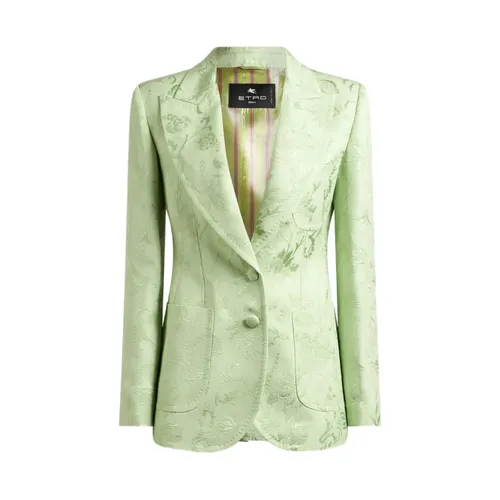 Floral Jacquard Blazer - Etro - Modalova