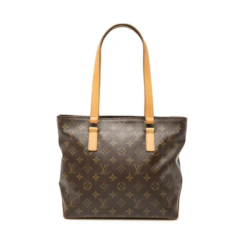 Pre-owned Printed Coated Canvas Tote - Louis Vuitton Vintage - Modalova