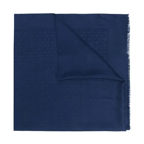 Gancini Print Scarf - Ferragamo - Modalova