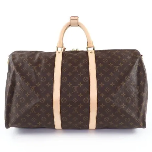 Pre-owned Canvas Weekend Bag - Louis Vuitton Vintage - Modalova