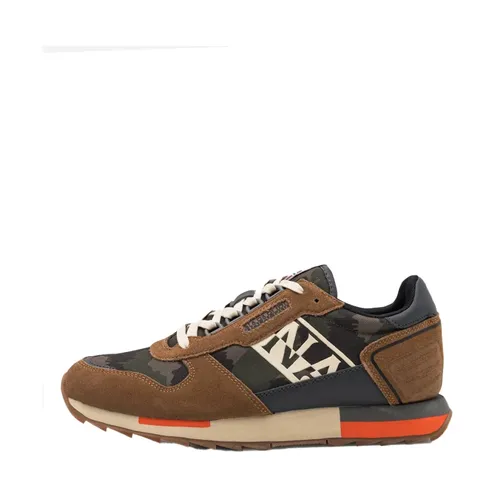 Multicolor Leather/Polyster Sneakers - Napapijri - Modalova