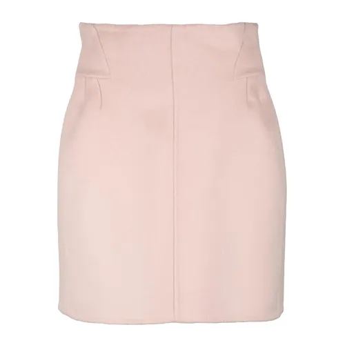 Flared Wool Skirt with Zipper - Ermanno Scervino - Modalova