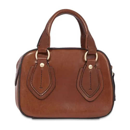 Mini Bowling Leather Handbag - The Bridge - Modalova