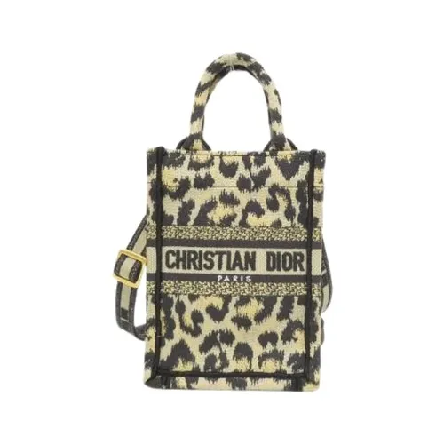 Bolso Mini de Lona Pre-owned - Dior Vintage - Modalova