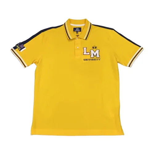 Yellow Polo Shirt Nmp623Pk001Gial - La Martina - Modalova