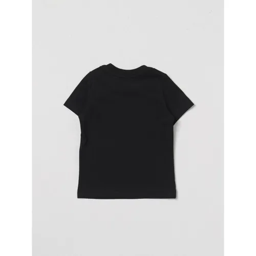 Black Crew Neck Tee for Infants - Dsquared2 - Modalova