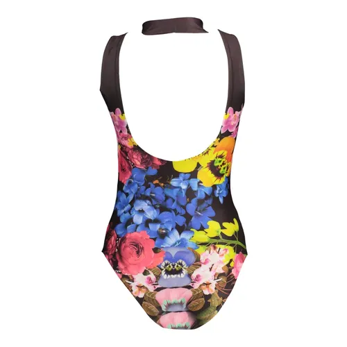 High Neck Tank Top with Open Back - Desigual - Modalova