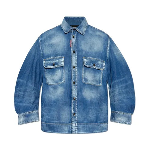 Denim Jacket - Dsquared2 - Modalova