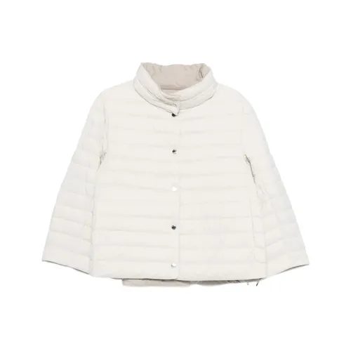 Quilted Reversible Long-Sleeve Jacket - Moorer - Modalova