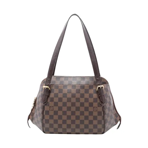 Pre-owned Checkered Pattern Handbag - Louis Vuitton Vintage - Modalova