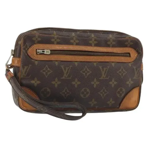 Pre-owned Vintage Canvas Clutch - Louis Vuitton Vintage - Modalova