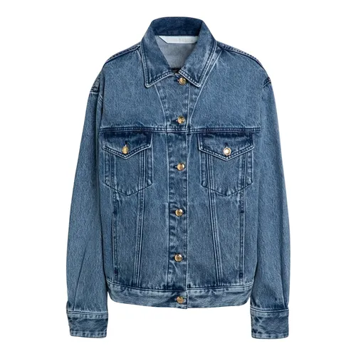 Denim Jacket - Palm Angels - Modalova