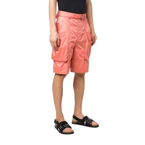 Belted Cargo Shorts - Isabel Marant - Modalova