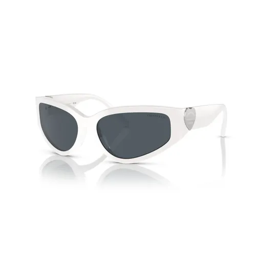 Gafas de sol Blanco/Gris oscuro - Tiffany - Modalova
