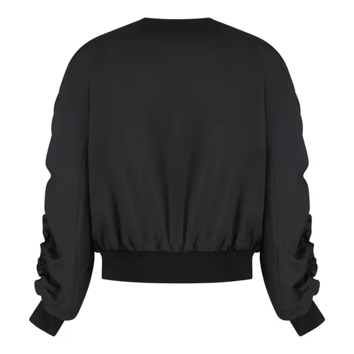 Ruffled Bomber Jacket in Technical Fabric - Random Identities - Modalova