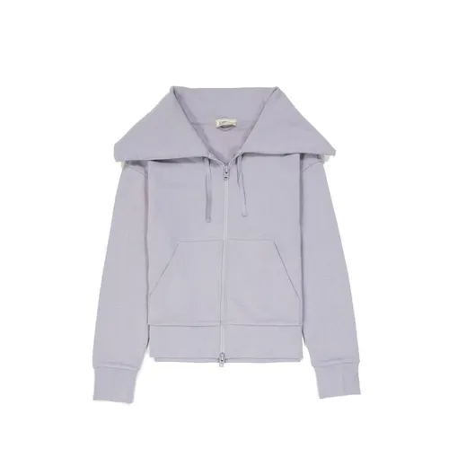Cotton Cardigan with Shawl Collar and Embroidered Logo - Herno - Modalova