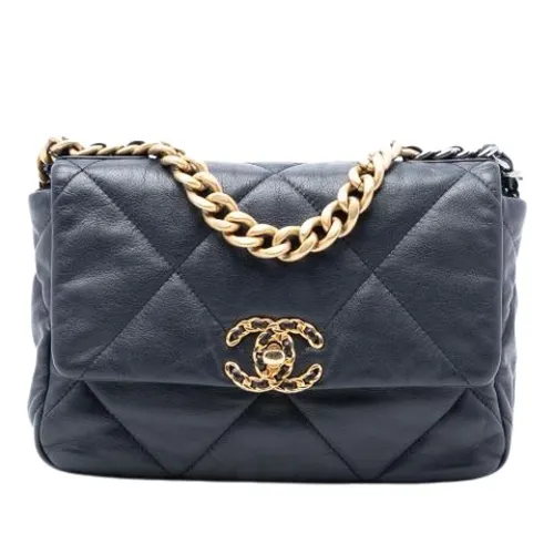 Pre-owned Leather Shoulder Bag - Chanel Vintage - Modalova