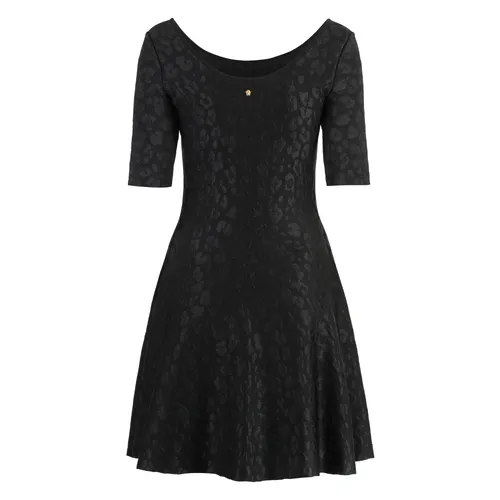 Jacquard knit mini-dress - Versace - Modalova