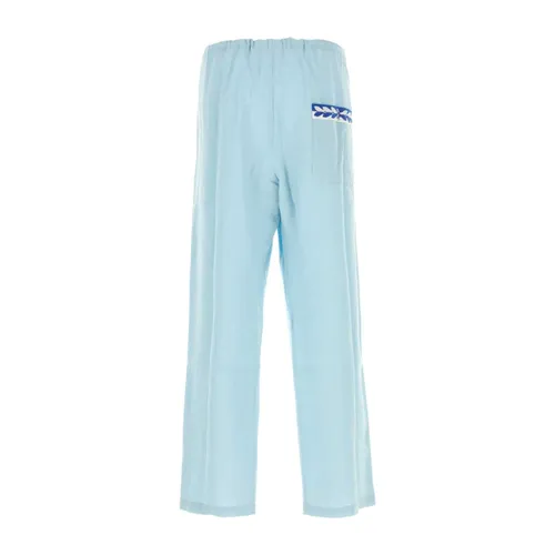 Light Blue Linen Pant - Bode - Modalova