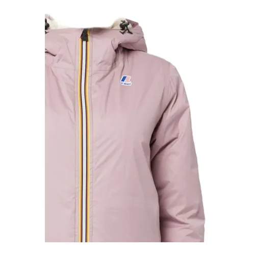 Pink Logo Jacket - K-Way - Modalova