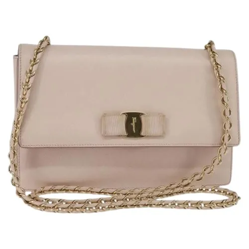 Pre-owned Leather Shoulder Bag - Salvatore Ferragamo Pre-owned - Modalova