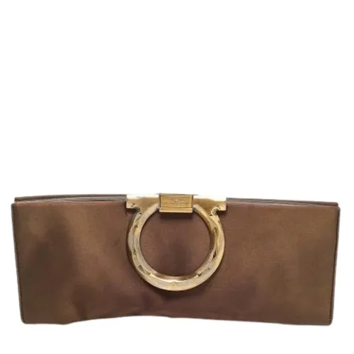 Pre-owned Satin Clutch - Salvatore Ferragamo Pre-owned - Modalova