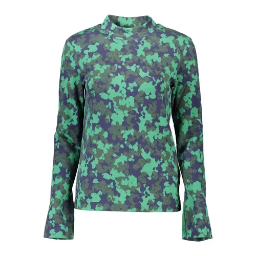 Jersey Verde de Manga Larga con Logo - Gant - Modalova
