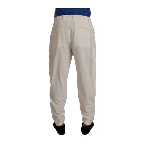 Cotton Corduroy Cargo Pants - Dolce & Gabbana - Modalova
