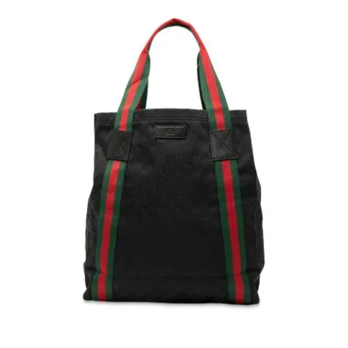 Pre-owned Canvas Tote - Gucci Vintage - Modalova