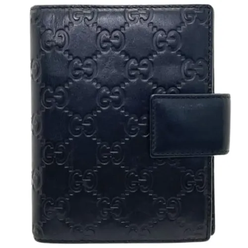 Pre-owned Leather Wallet - Gucci Vintage - Modalova