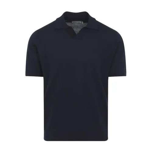 Polo-collar T-shirt - Canali - Modalova