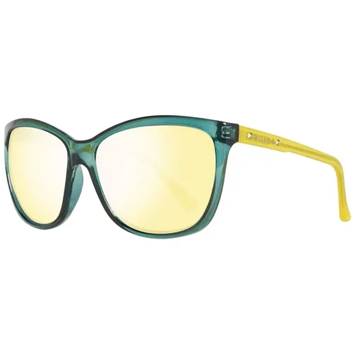 Gafas de Sol de Plástico Verde Estilo Mariposa - Guess - Modalova