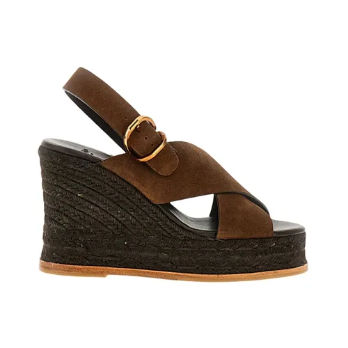 Open toe wedge sandal - Castañer - Modalova