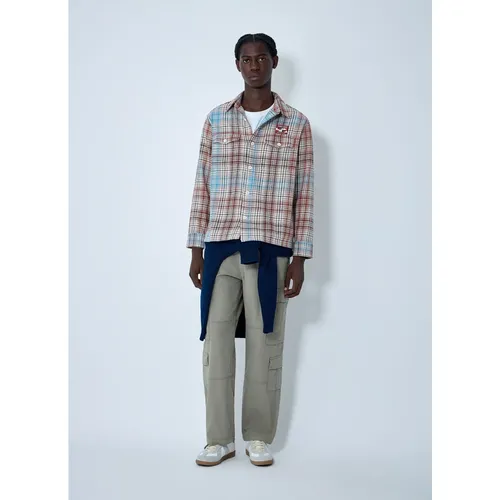 Check Weave Button-Down Shirt - Human Made - Modalova
