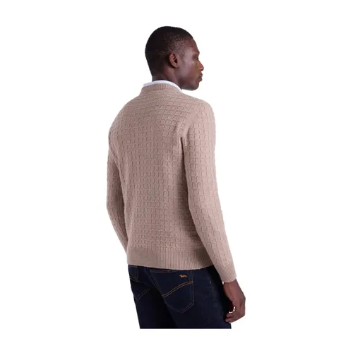 D Plaid Crewneck Pullover - Harmont & Blaine - Modalova