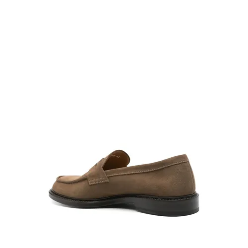 Suede Penny Loafer - Doucal's - Modalova