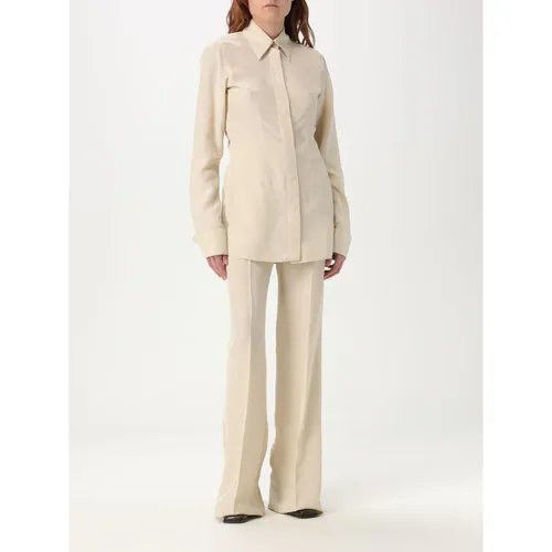 Timeless White Button-Up Shirt - Sportmax - Modalova