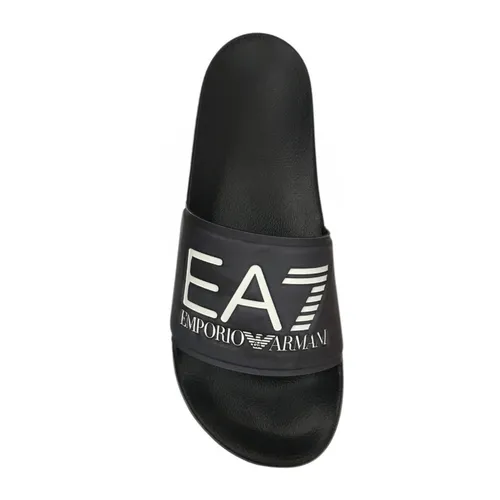 Black Flip Flops & Sliders - Emporio Armani EA7 - Modalova