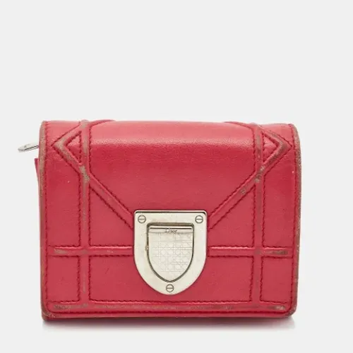 Pre-owned Leather wallets - Dior Vintage - Modalova