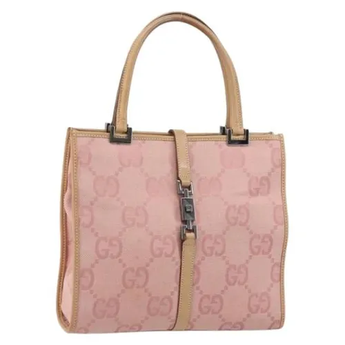 Pre-owned Canvas Handbag - Gucci Vintage - Modalova