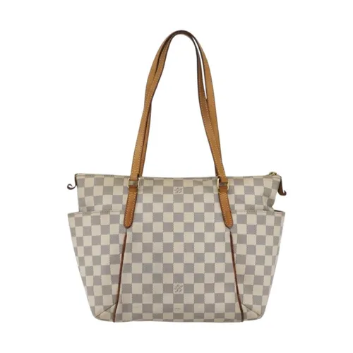 Pre-owned Damier Azur Tote Bag - Louis Vuitton Vintage - Modalova
