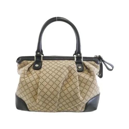 Pre-owned Canvas Handbag - Gucci Vintage - Modalova